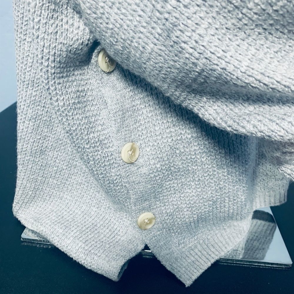 NWT 1. State Side Button Waffle Weave Turtleneck - Picture 10 of 14